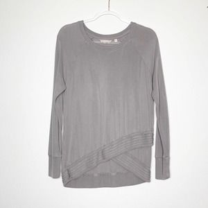 ATHLETA Gray Longsleeve Pullover Sweatshirt